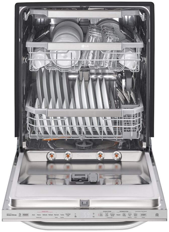 LG STUDIO Top Control Smart wi-fi Enabled Dishwasher with QuadWash - Thumbnail 5