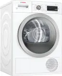 24 Inch Electric Smart Ventless Dryer with 4 cu. ft. Capacity, 14 Dryer Cycles, Self-Cleaning Condenser, Wrinkle Block, Sensor Dry, and ENERGY STAR®