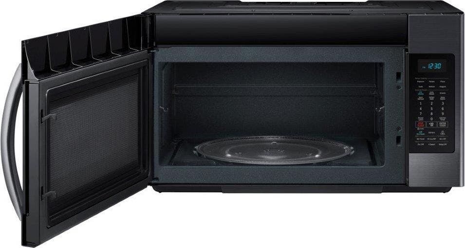 Samsung ME18H704SFG Fingerprint Resistant Black Stainless Steel