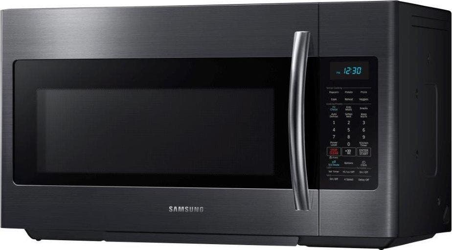 Samsung ME18H704SFG Fingerprint Resistant Black Stainless Steel