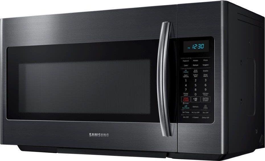 Samsung ME18H704SFG Fingerprint Resistant Black Stainless Steel