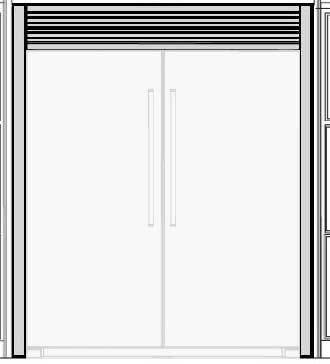 84" Double Trim Kit