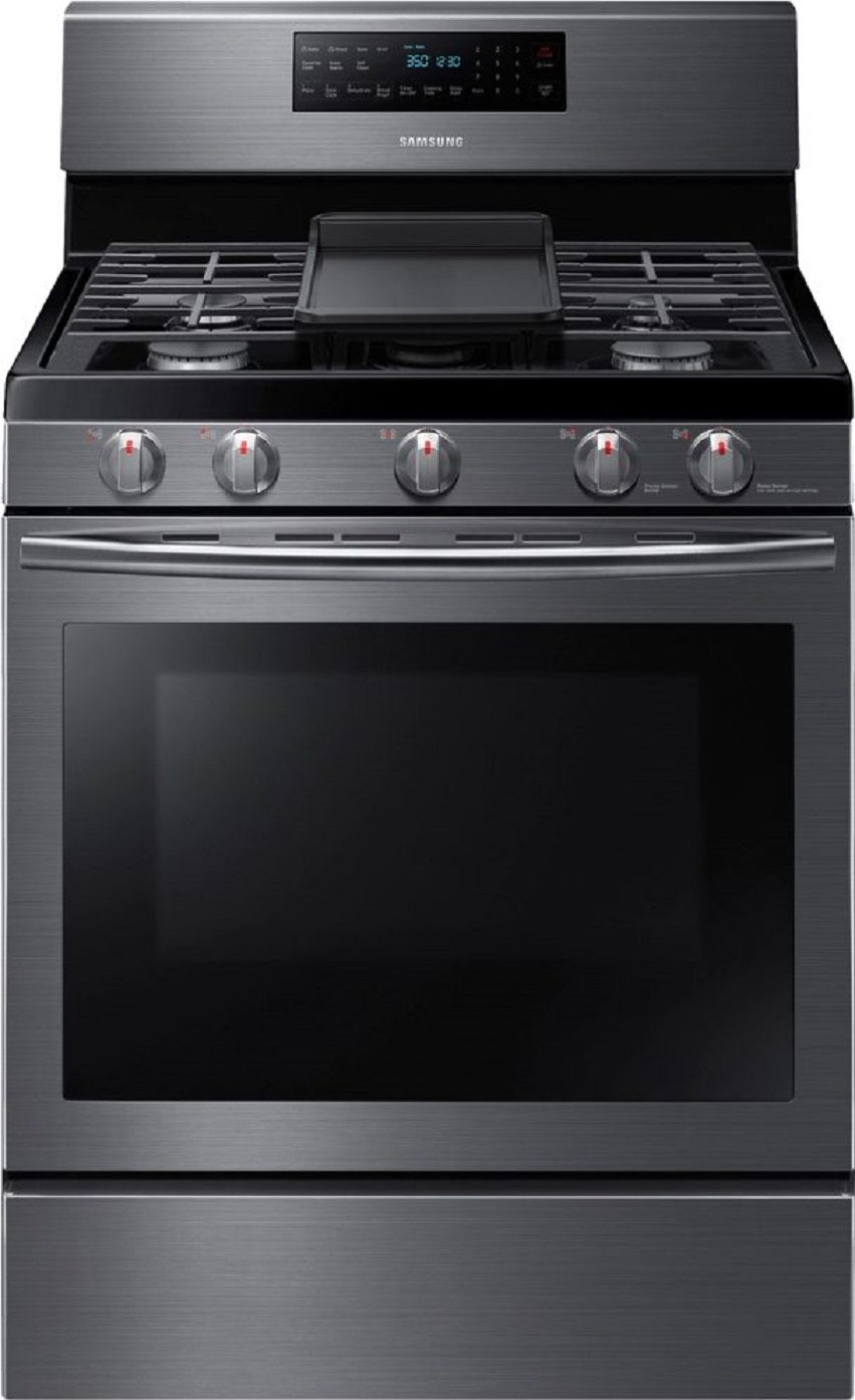 Samsung NX58J5600SG 30 Inch Freestanding Gas Range Plesser's Appliances