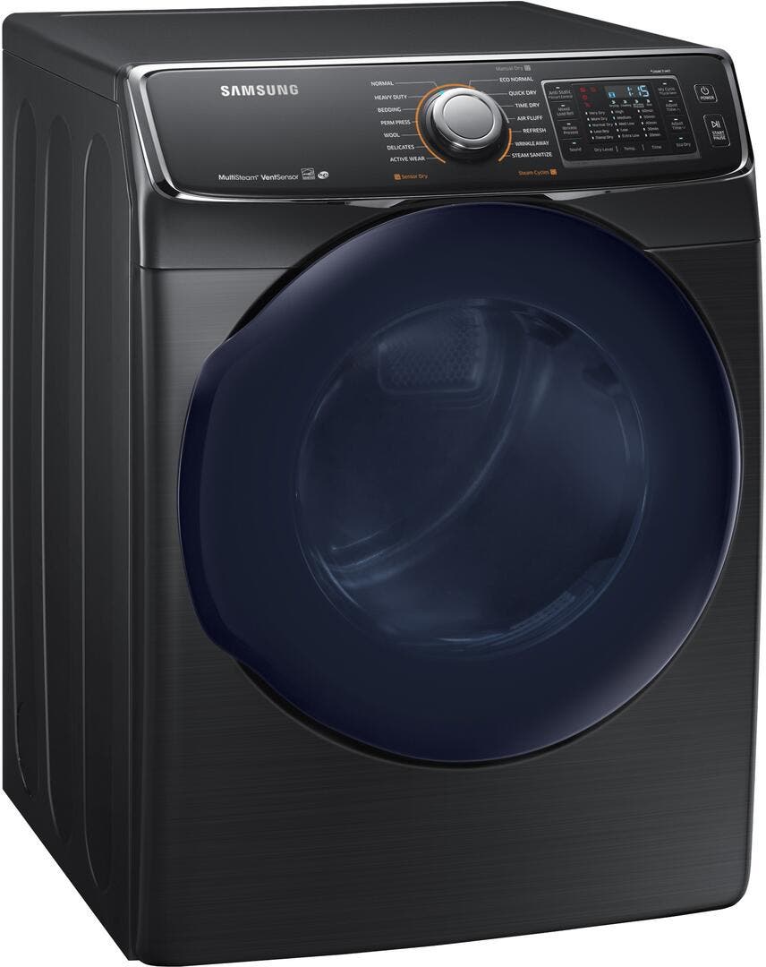 Samsung DV45K6500EV Fingerprint Resistant Black Stainless Steel