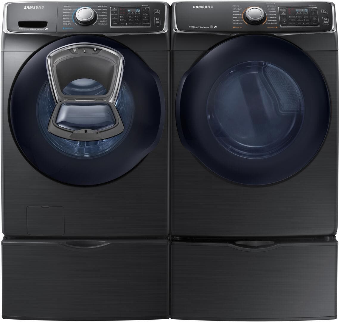 Samsung DV45K6500EV Fingerprint Resistant Black Stainless Steel
