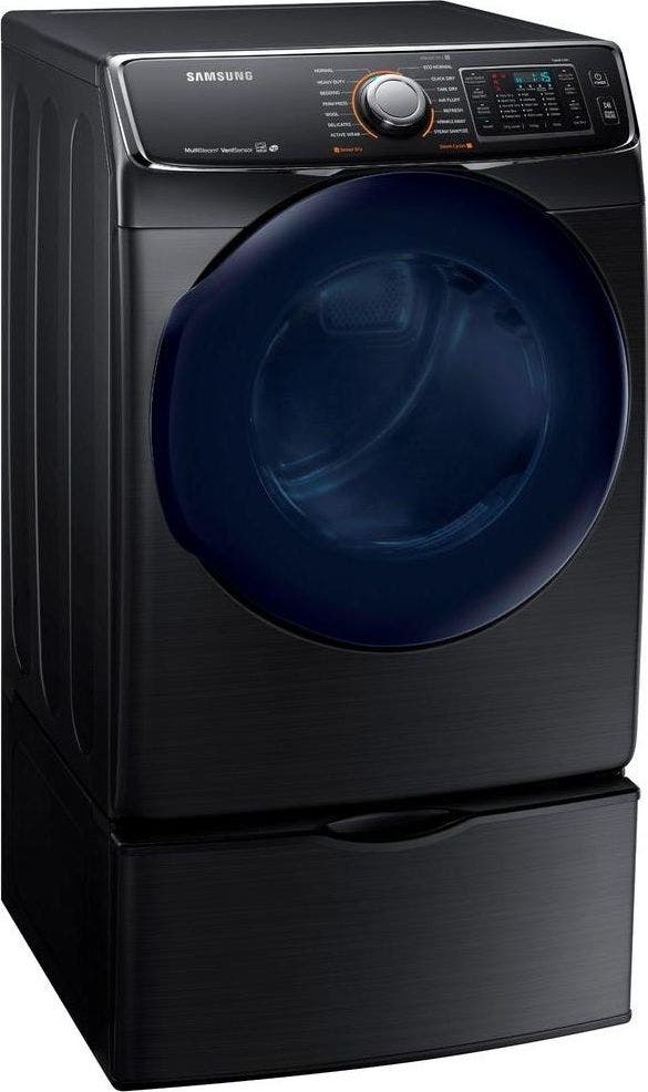 Samsung DV45K6500EV Fingerprint Resistant Black Stainless Steel