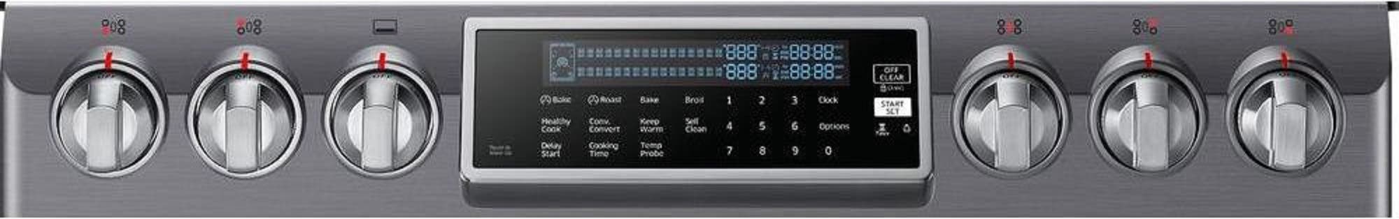 Samsung NX58K9500WG Fingerprint Resistant Black Stainless Steel