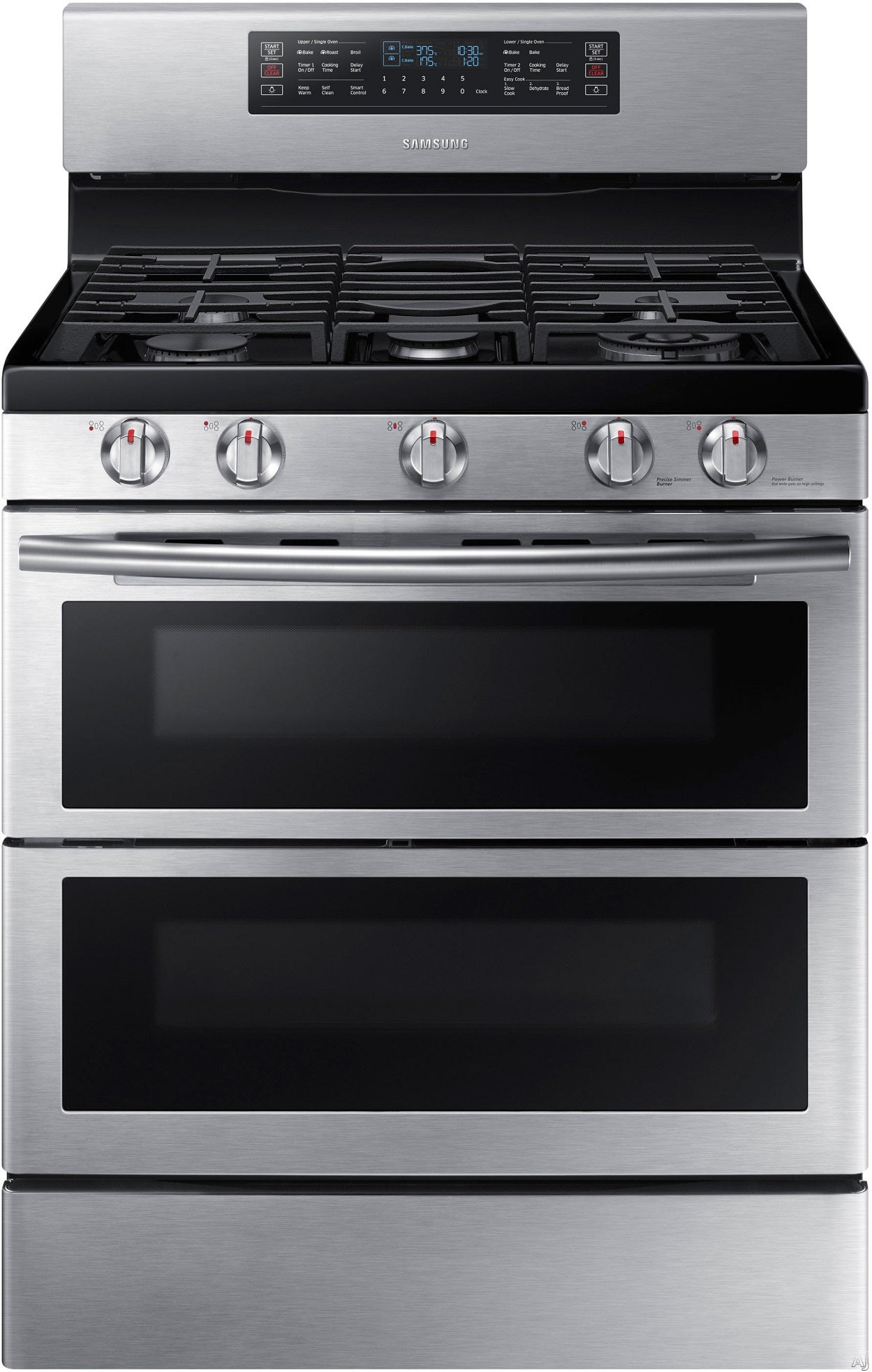 Samsung NX58K7850SS 5.8 cu ft. Smart Freestanding Gas Range