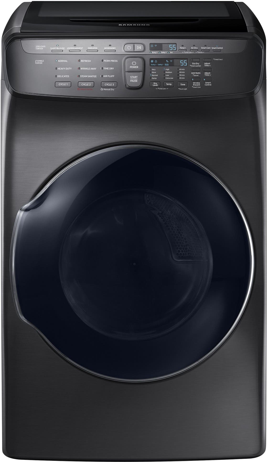 Samsung DVG55M9600V Fingerprint Resistant Black Stainless Steel