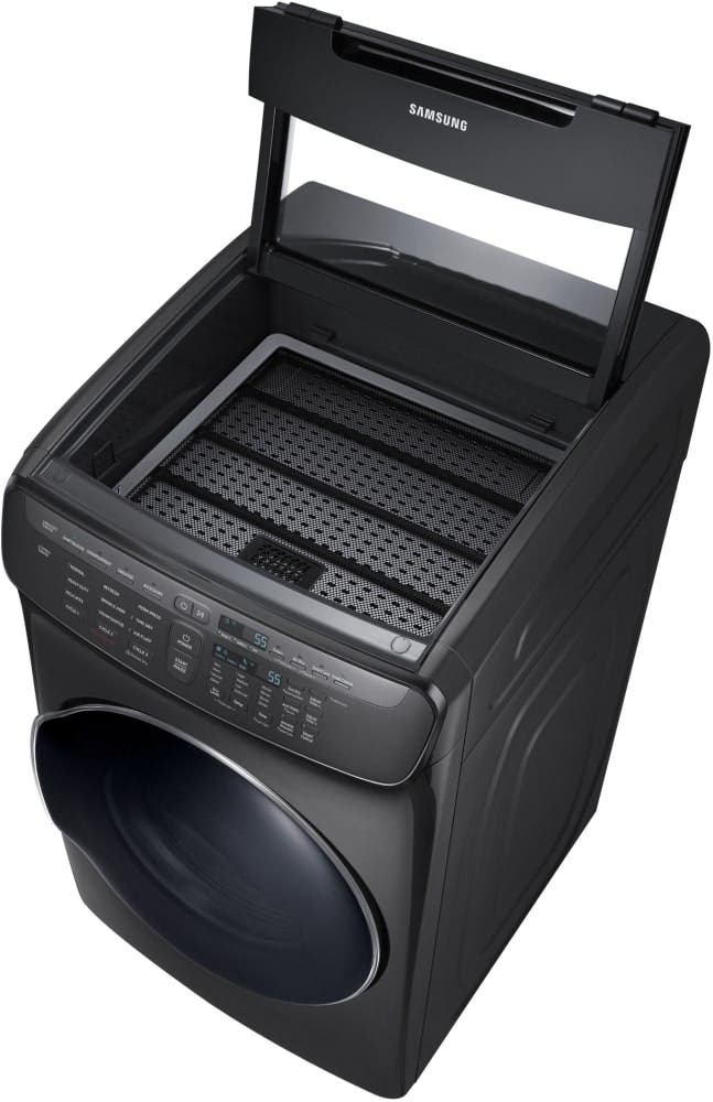 Samsung DVE55M9600V Fingerprint Resistant Black Stainless Steel
