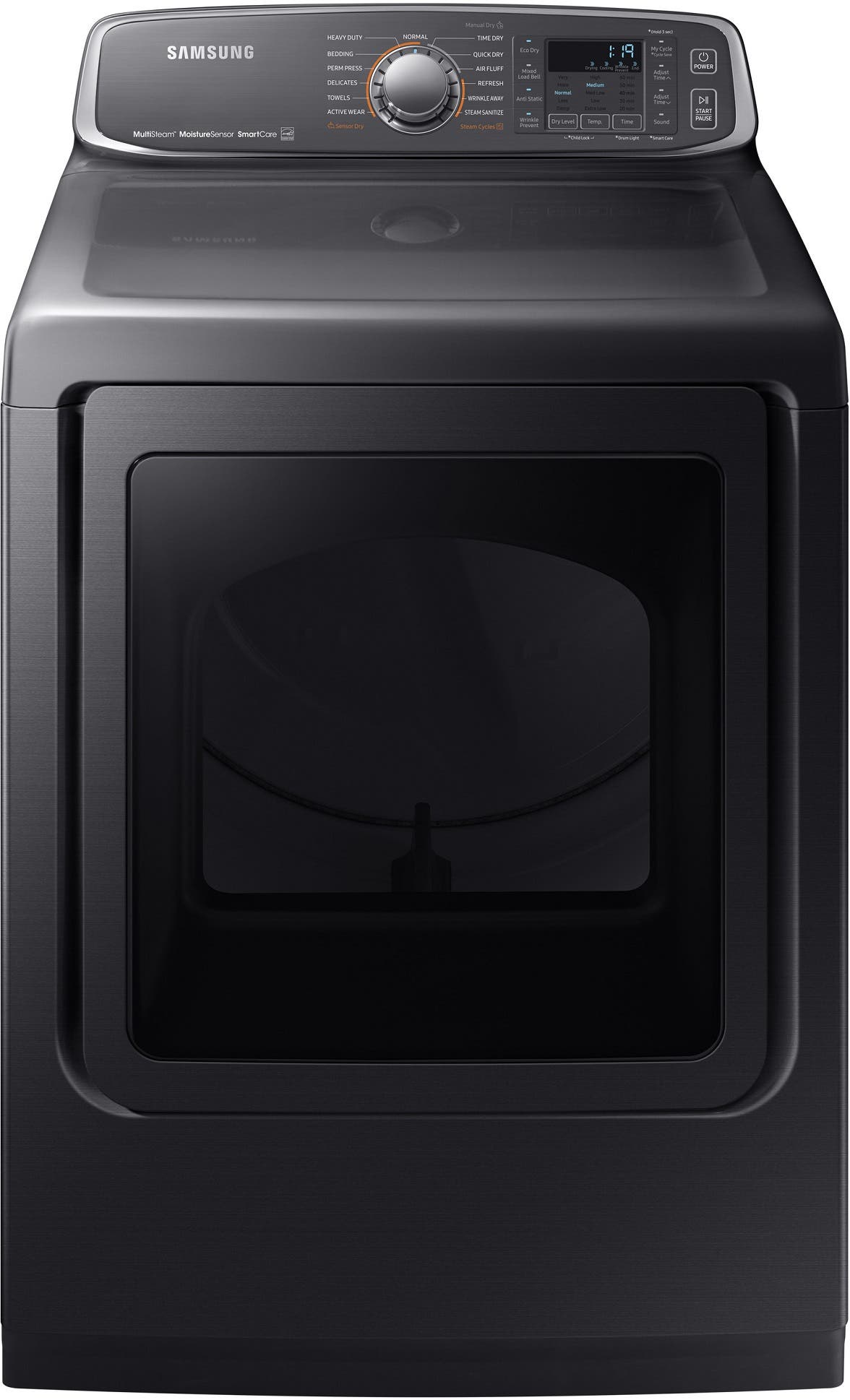 Samsung DVG52M7750V Fingerprint Resistant Black Stainless Steel