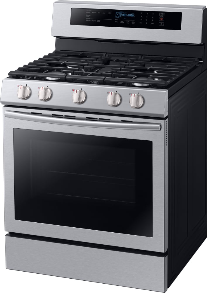 Samsung NX58M6630SS 30 Inch Freestanding Gas Range Stainless Steel