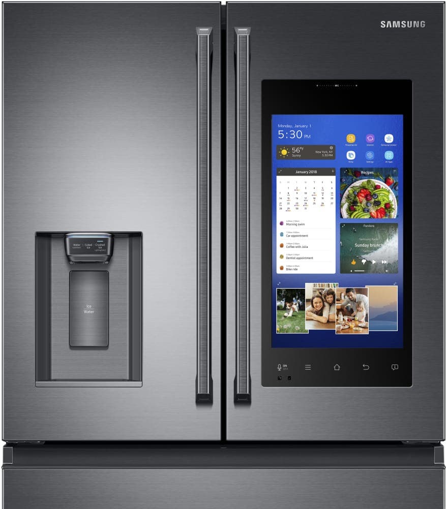 Samsung RF23M8590SG Fingerprint Resistant Black Stainless Steel
