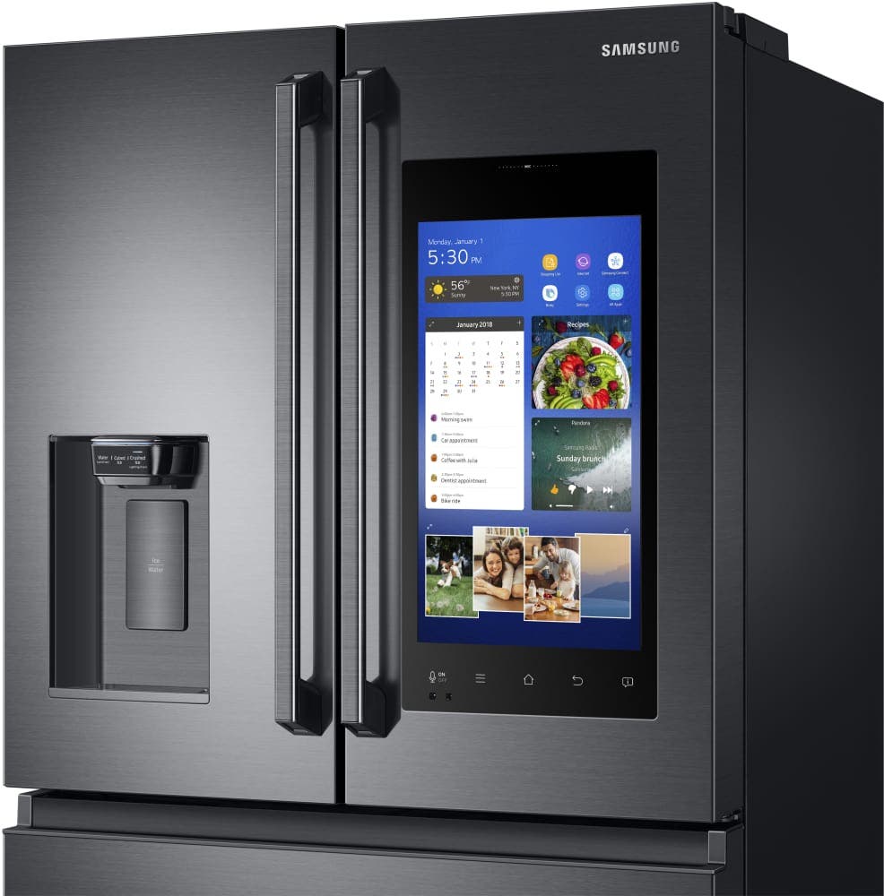 Samsung RF23M8590SG Fingerprint Resistant Black Stainless Steel