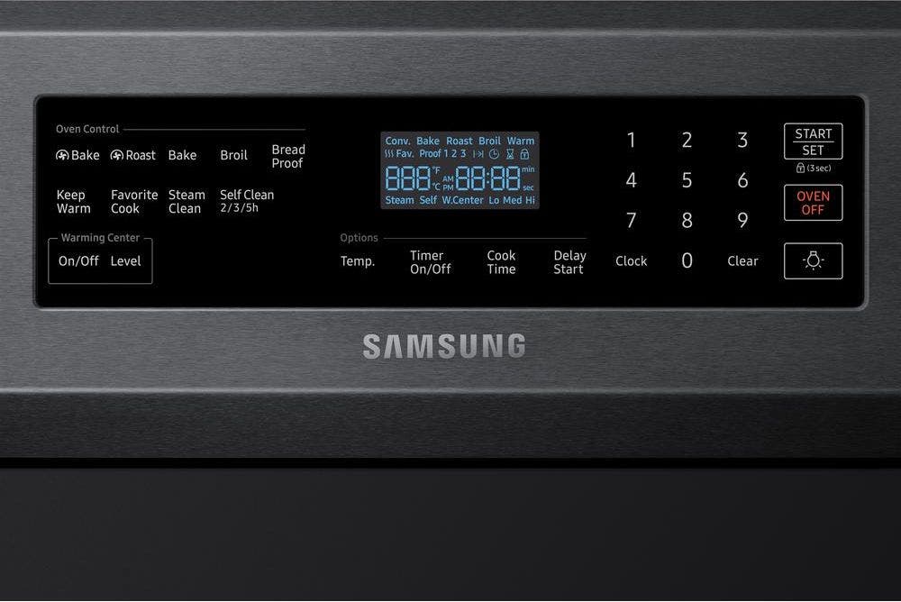 Samsung NE59N6630SG Fingerprint Resistant Black Stainless Steel
