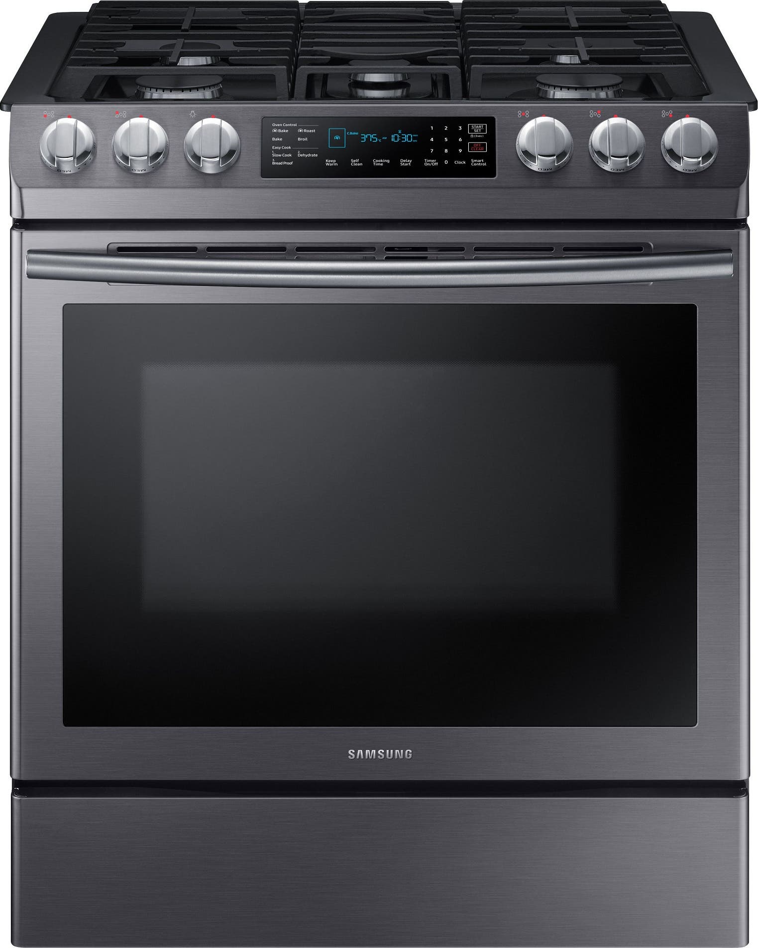Samsung NX58N9420SG Fingerprint Resistant Black Stainless Steel