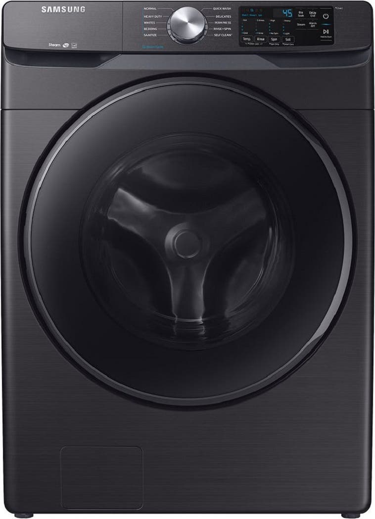 Samsung WF45R6100AV Fingerprint Resistant Black Stainless Steel