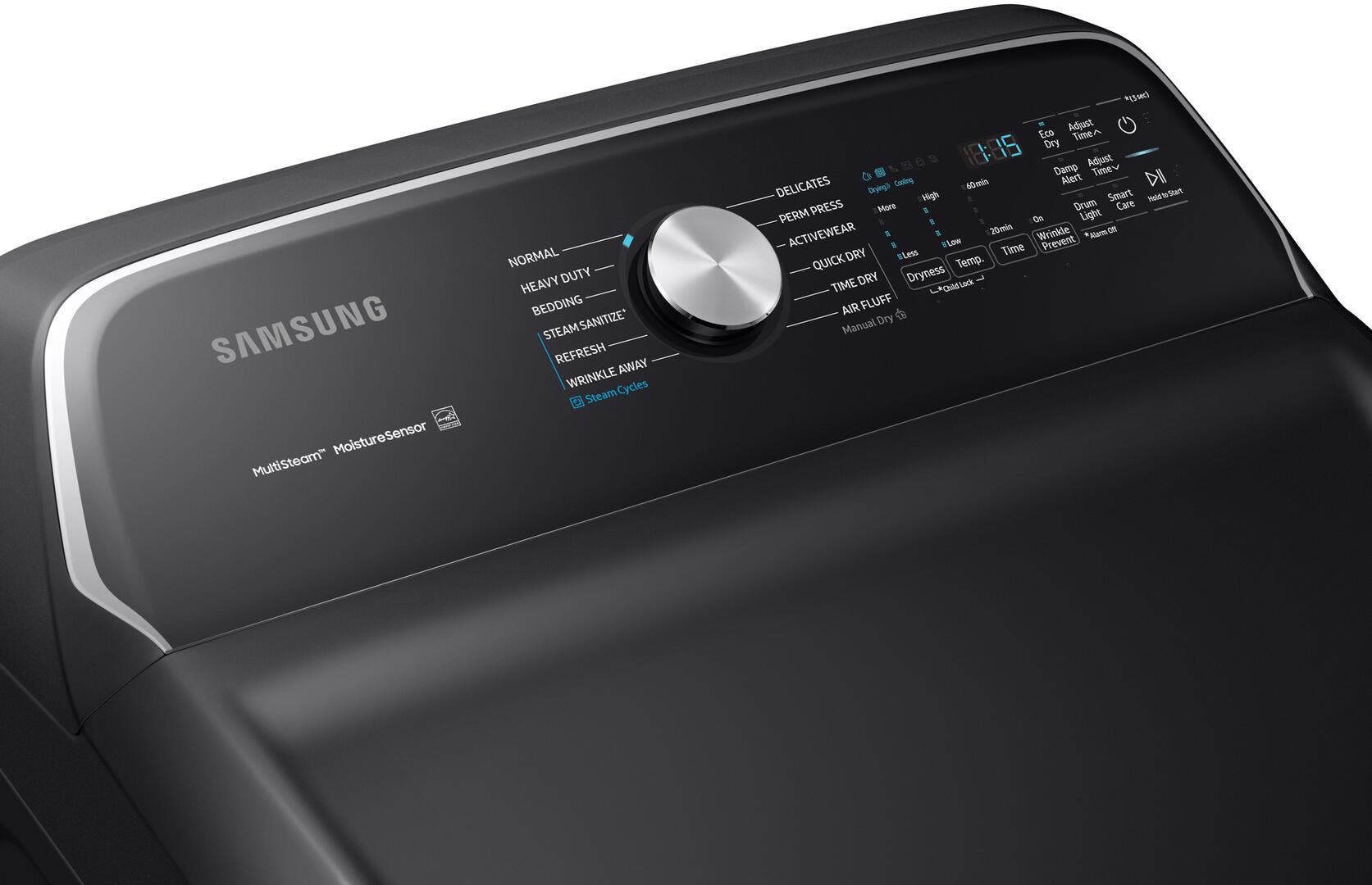 Samsung DVE54R7600V Fingerprint Resistant Black Stainless Steel
