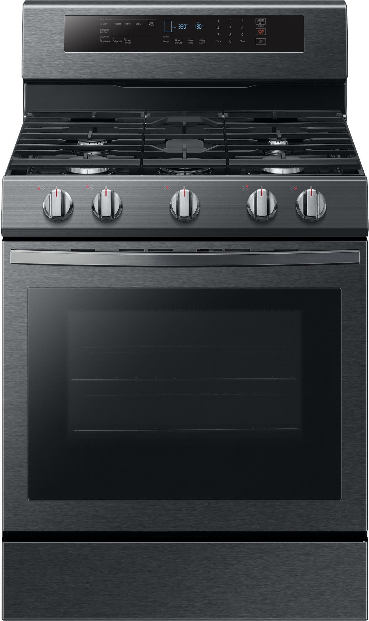 Samsung NX58R6631SG Fingerprint Resistant Black Stainless Steel