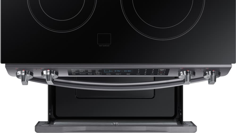 Samsung NE58R9431SG Fingerprint Resistant Black Stainless Steel