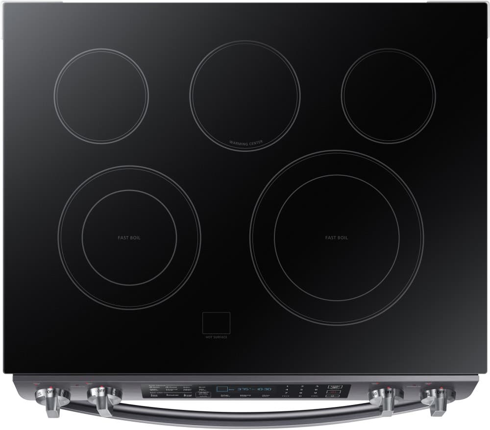 Samsung NE58R9431SG Fingerprint Resistant Black Stainless Steel