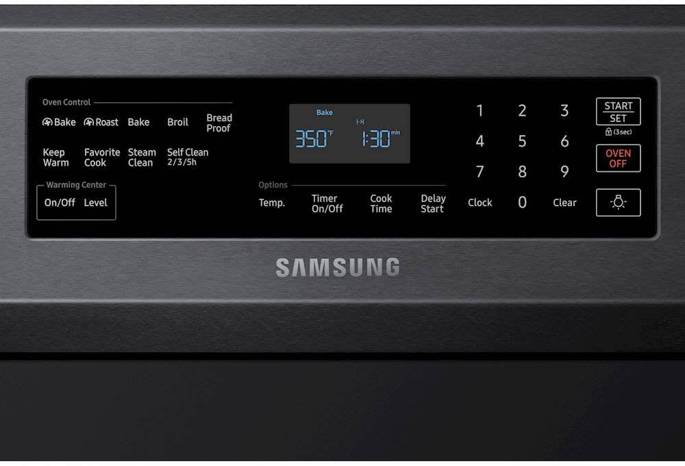 Samsung NE59R6631SG Fingerprint Resistant Black Stainless Steel