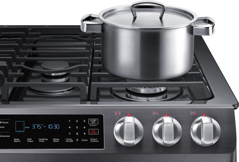Samsung NX58R9421SG Fingerprint Resistant Black Stainless Steel