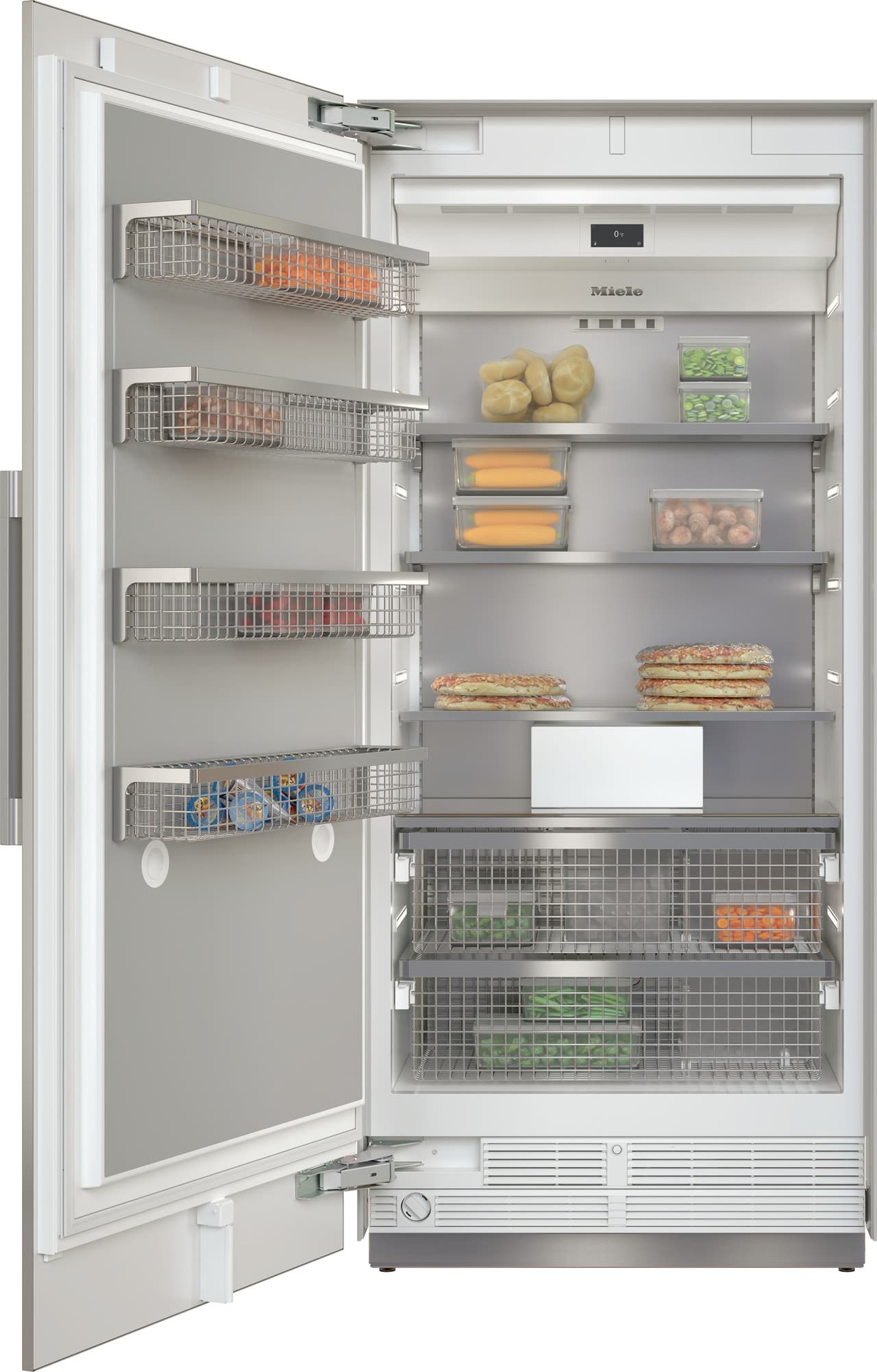 Miele F2911SF Stainless Steel, Left Hinge, 20.55 Cu. Ft.