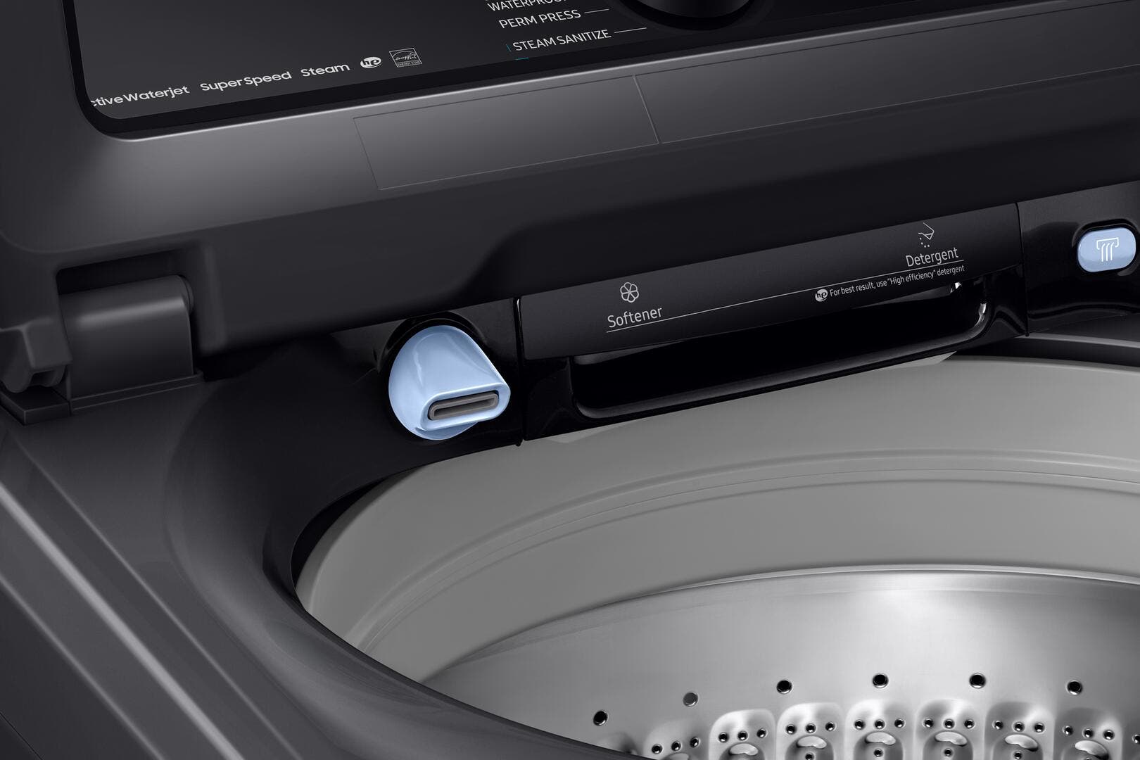 Samsung WA54R7600AV Fingerprint Resistant Black Stainless Steel