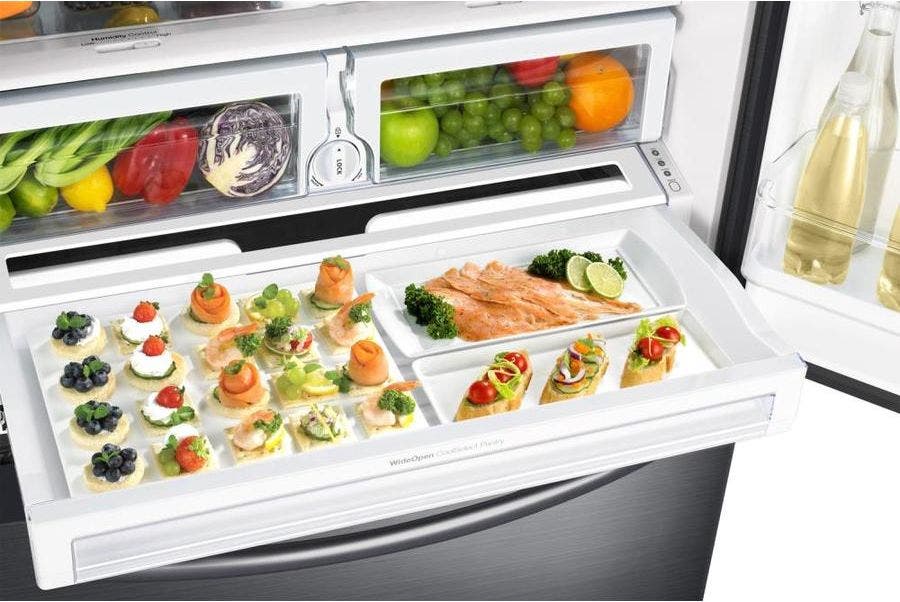 Samsung RF28HFEDTSG Black Stainless Steel