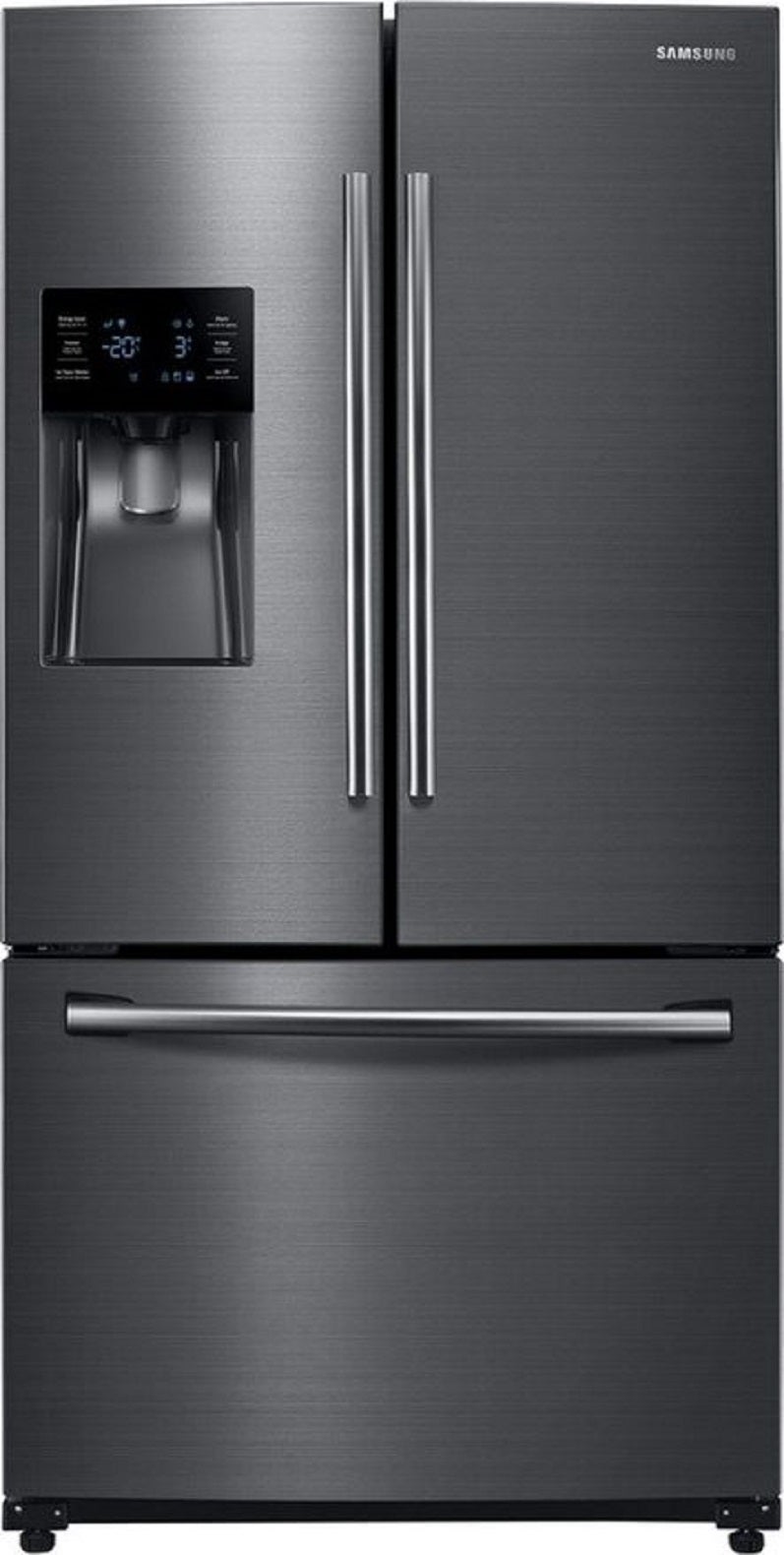 Samsung RF263TEAESG 25 Cu. Ft. Freestanding French Door Refrigerator