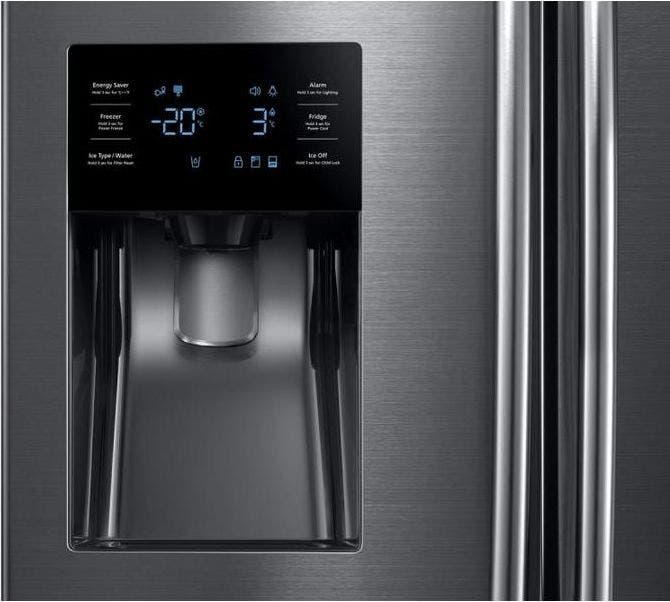 Samsung RF263TEAESG Fingerprint Resistant Black Stainless Steel