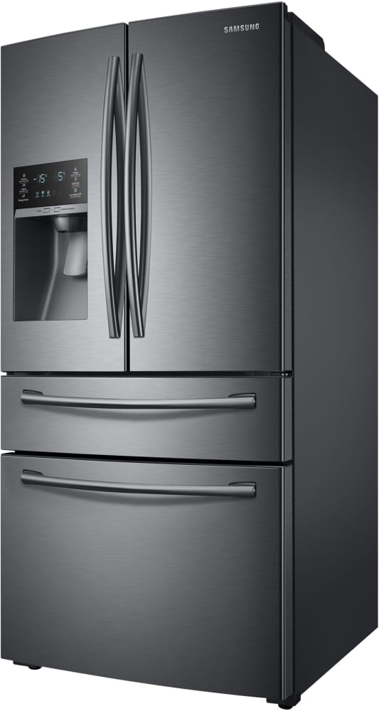 Samsung RF28HMEDBSG Fingerprint Resistant Black Stainless Steel