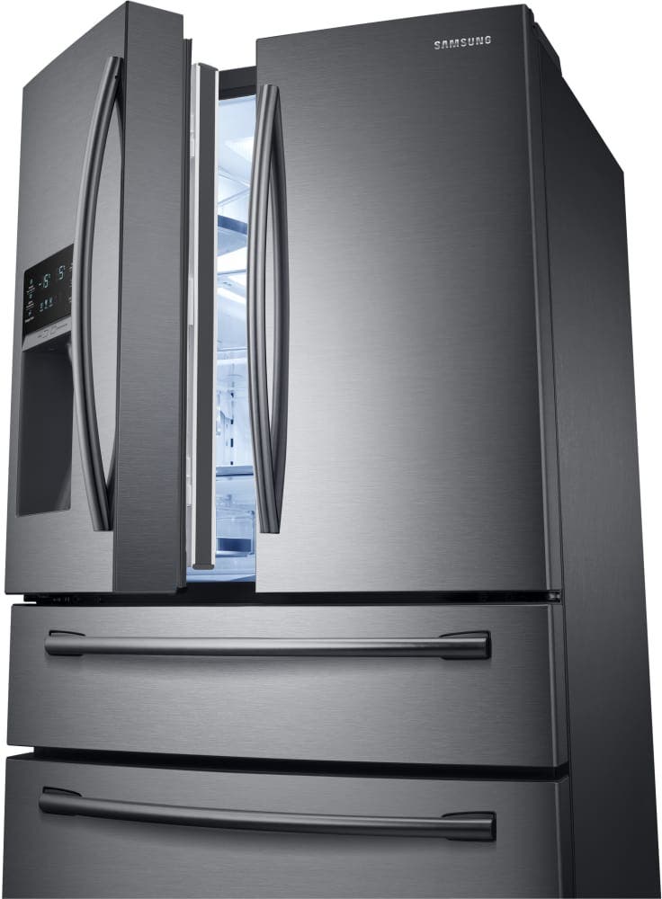 Samsung RF28HMEDBSG Fingerprint Resistant Black Stainless Steel