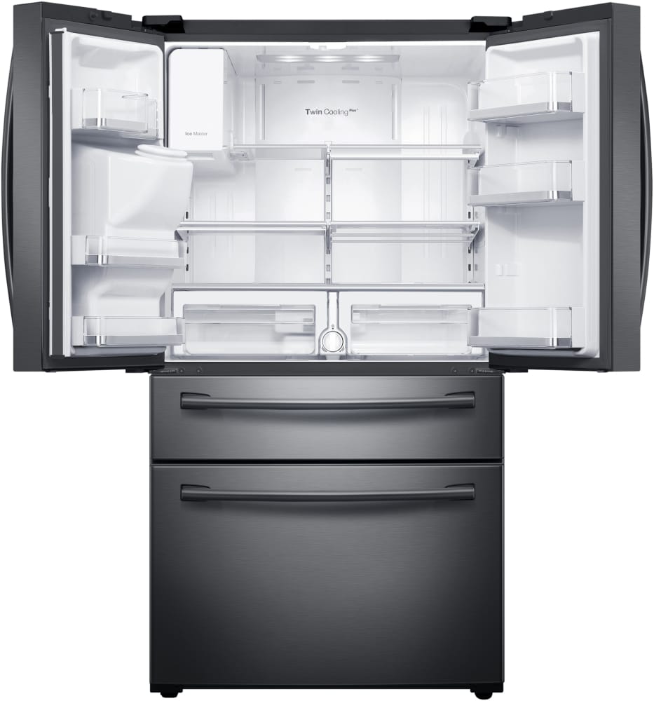 Samsung RF28HMEDBSG Fingerprint Resistant Black Stainless Steel