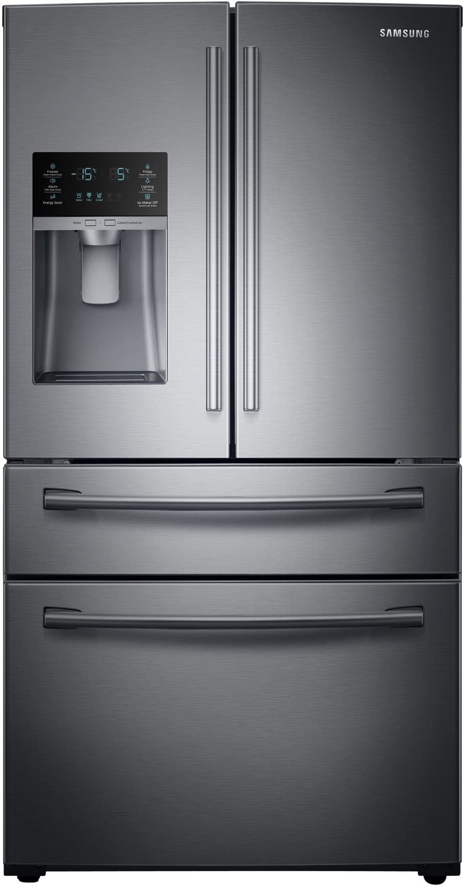 Samsung RF28HMEDBSG Fingerprint Resistant Black Stainless Steel
