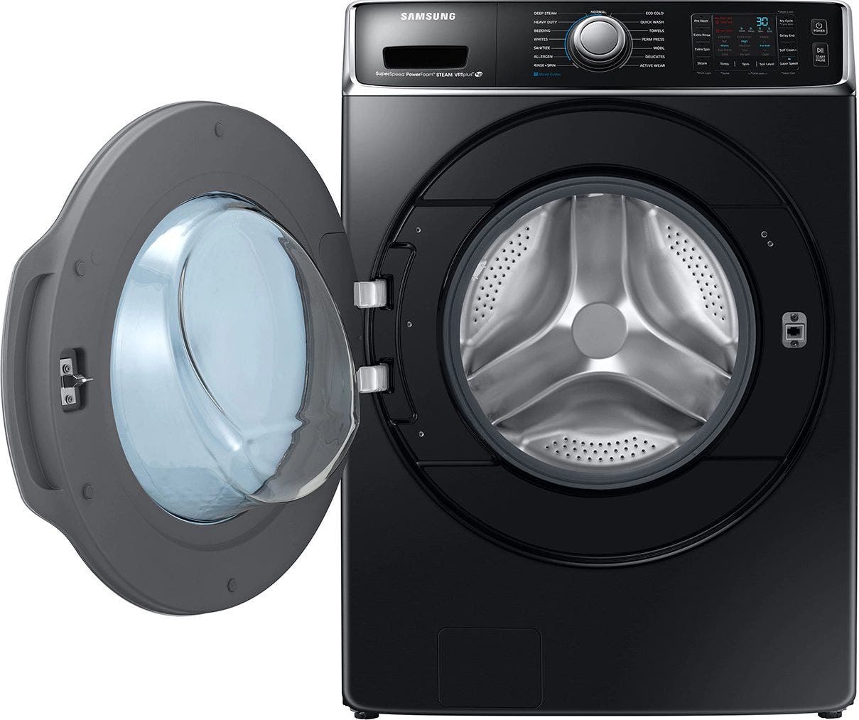 Samsung WF56H9100AV Fingerprint Resistant Black Stainless Steel