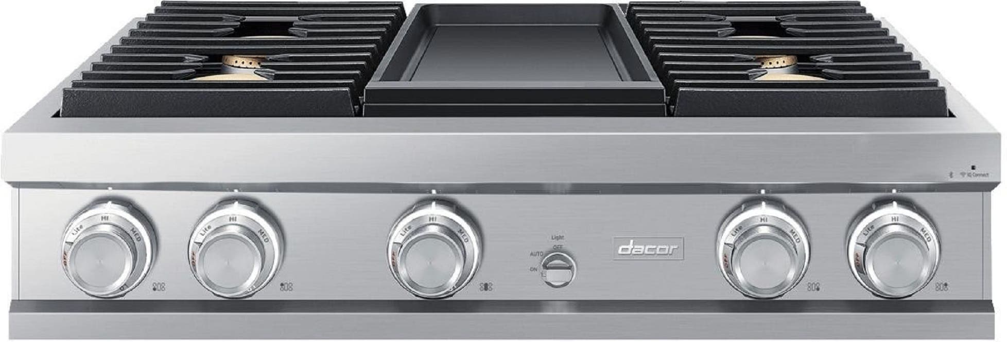 Dacor DTT36M974PS Stainless Steel with Liquid Propane