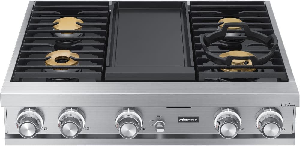 Dacor DTT36M974PS Stainless Steel with Liquid Propane