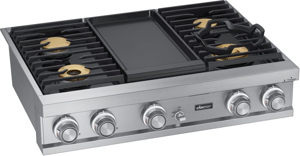 Dacor DTT36M974PS Stainless Steel with Liquid Propane