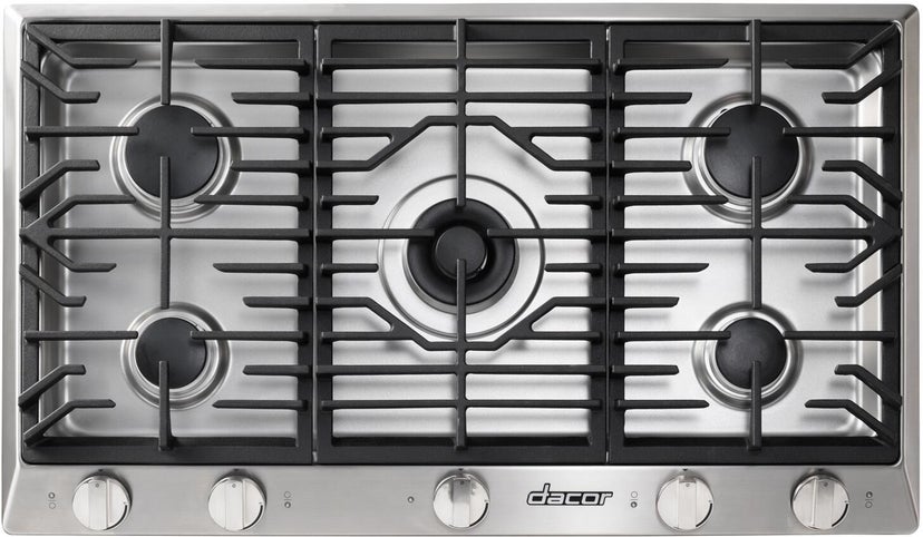 Dacor HCT365GSNGH 36 Inch Gas Cooktop 