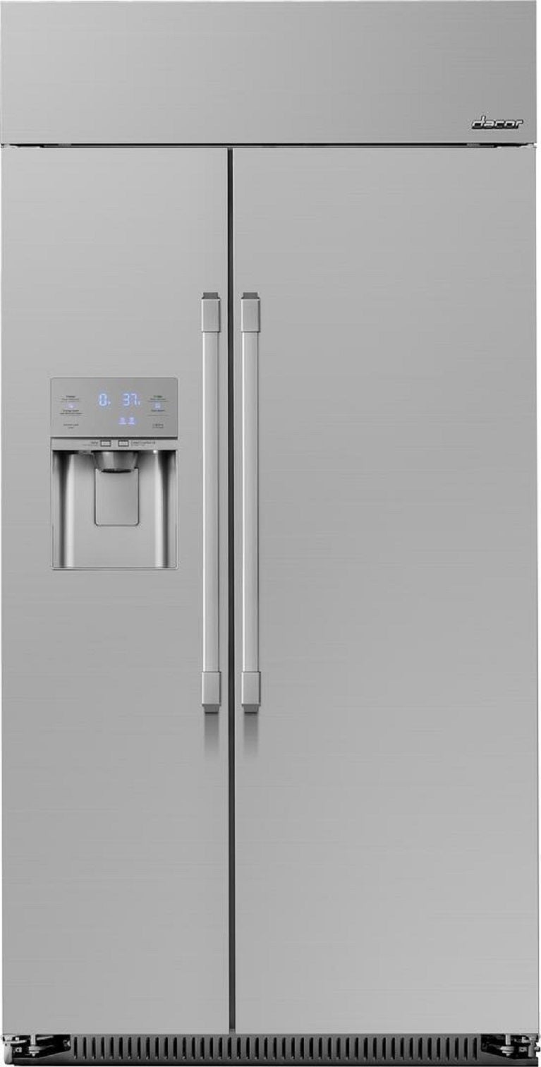 Dacor DYF42SBIWR 42 Inch BuiltIn Counter Depth Side by Side