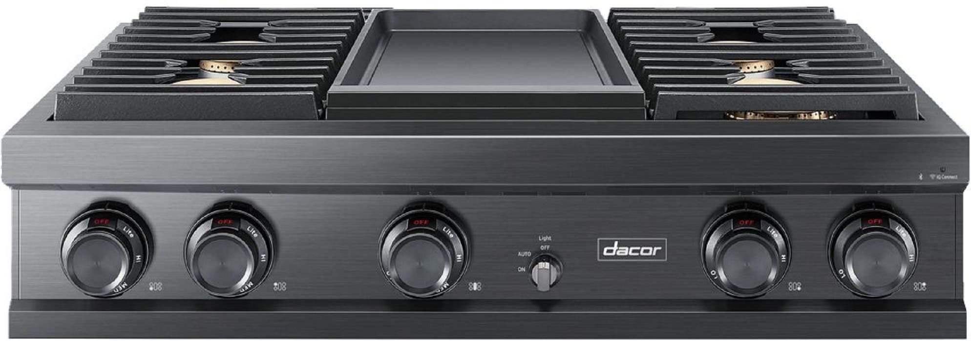 Dacor DTT36M974AM Graphite Stainless Steel, Liquid Propane/High Alti...