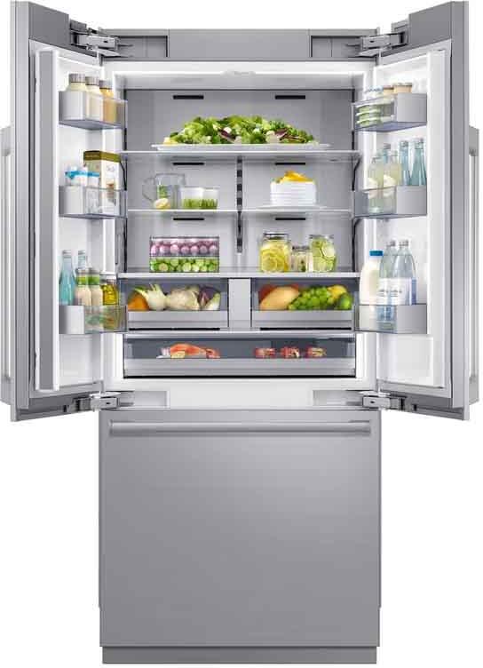 Dacor DRF365300AP 36 Inch Panel Ready Built-In French Door