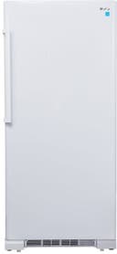 All refrigerator, reversible door hinge, 4 slide out glass shelves, two crispers, adjustable door storage, electronic thermostat with blue LED display, interior white LED light