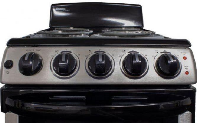 Danby DER202BSS Black Stainless Steel