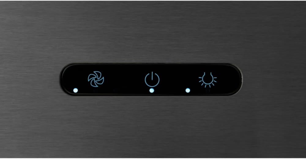 Broan EW4336BLS Black Stainless Steel, 36 Inch