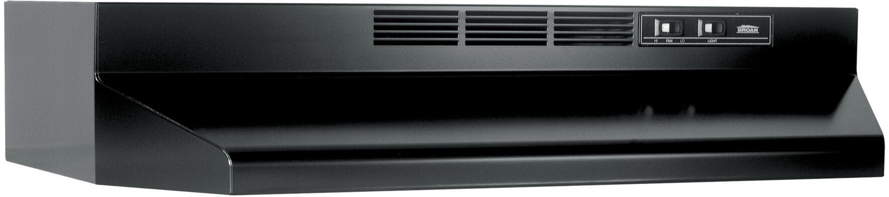 Broan BUEZ130BL Black, 30 Inch 