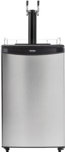 Dual-Tap design; spotless steel door, reversible door hinge, auto cycle defrost, scratch resistant worktop, ships with CO2 tank & all hardware