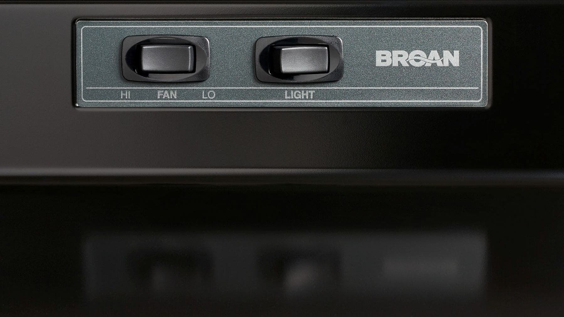 Broan BUEZ030BL Black, 30 Inch
